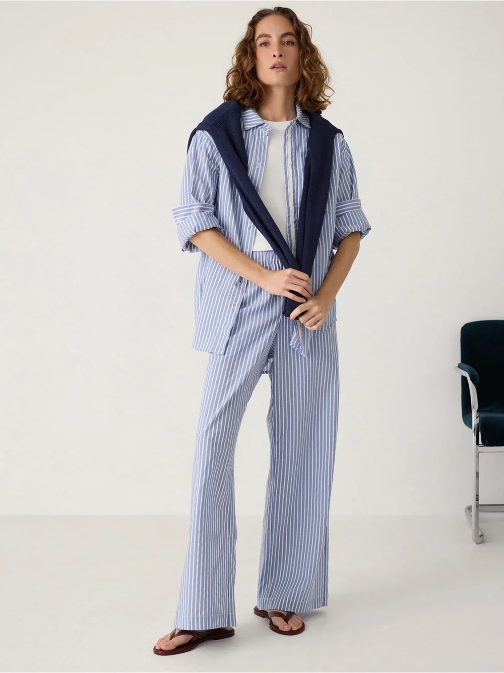 MICHAEL STARS
TAYLOR WIDELEG PANT | STRIPED